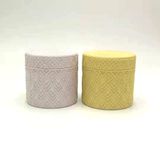 Premium Cylinder Glass Candle Jar With Lid