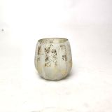 Retro Vintage Glass Candle Jar For Home Decor Interior Style