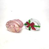 Luxury Heart-Shaped Glass Candle Jar Decorative Candle Container for Gifts