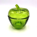 Glass Candle Jar In Apple Shape