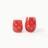 Premium Multicolor Glass Candle Jar Vessels for Scented Candles & Home Styling