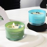 Luxury Customized Glass Candle Jar For Personal Brand