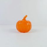Festive Halloween Pumpkin-shaped Candle Jar With Lids
