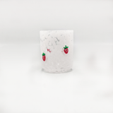 Glass Candle Jar With Adorable Details