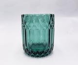 Modern Colored Glass Candle Jar for Luxury Scented Candles