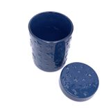 Candle Jar With Unique Pattern