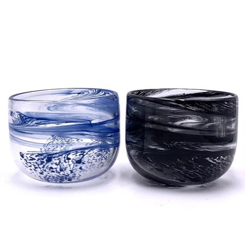 Classic Candle Jar With Paint Pattern