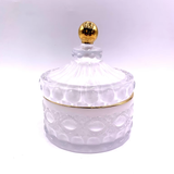 Premium Glass Candle Jar Featuring Distinctive Design