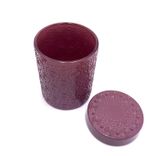 Candle Jar With Unique Pattern