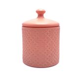 Elegant Glass Candle Jar With Lid