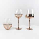 Luxury Gold/Rose Gold Speckled Glass Candle Jar