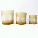 Vintage Glass Candle Jar Premium Candle Container