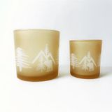 Vintage Glass Candle Jar Premium Candle Container