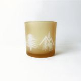 Vintage Glass Candle Jar Premium Candle Container