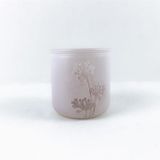 Luxury Colored Glass Candle Jar for Home Décor & Aromatherapy