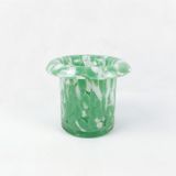 Luxury Colored Glass Candle Jar for Home Décor & Aromatherapy