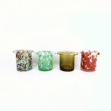Luxury Colored Glass Candle Jar for Home Décor & Aromatherapy