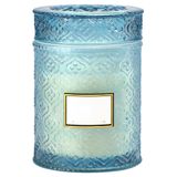 Premium Glass Candle Jar With Label Space