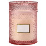 Premium Glass Candle Jar With Label Space