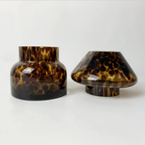 Leopard Pattern Scented Glass Candle Jar