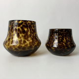 Leopard Pattern Scented Glass Candle Jar