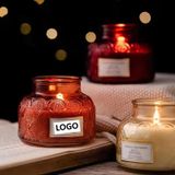 Nhân bản từ Classic Glass Candle Jar With Pink Spraying