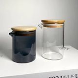 Glass Candle Jar With Spout