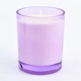 Glass Candle Jar With Various Color Spraying Option