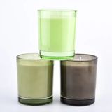 Glass Candle Jar With Various Color Spraying Option