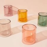 Classic Glass Candle Jar With Double Layer Wall