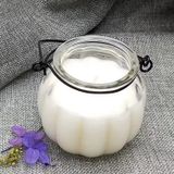 Matte - Sprayed Glass Candle Jar