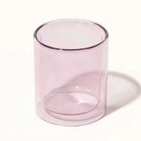 Classic Glass Candle Jar With Double Layer Wall