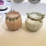 Matte - Sprayed Glass Candle Jar