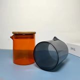 Glass Candle Jar With Spout