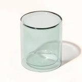 Classic Glass Candle Jar With Double Layer Wall