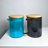 Glass Candle Jar With Spout