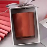 Classic Glass Candle Jar With Inner Spraying