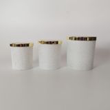 Handmade Colored Glass Candle Holder for Scented Candles