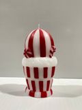 New Decorative Candy Cane Shaped Candle