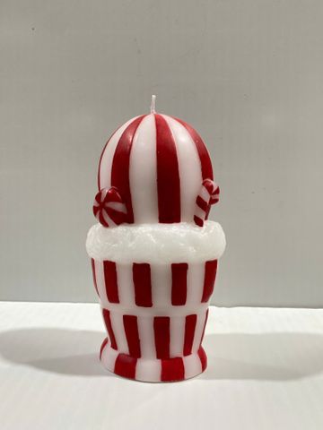 New Decorative Candy Cane Shaped Candle