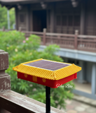  Loại A - Đài Niệm Phật Năng Lượng Mặt Trời Mái Chùa Cao Cấp - Máy tụng Kinh Địa Tạng năng lượng 