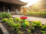  ✅Siêu Bền ✅ Đài Niệm Phật Hoa Sen Năng Lượng Mặt Trời - Có sẵn 29 bài Niệm Phật 