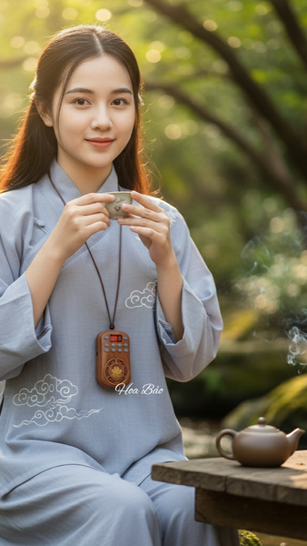  Máy niệm Phật Mini SEN 69 BÀI, Có Phím Số, âm thanh to 