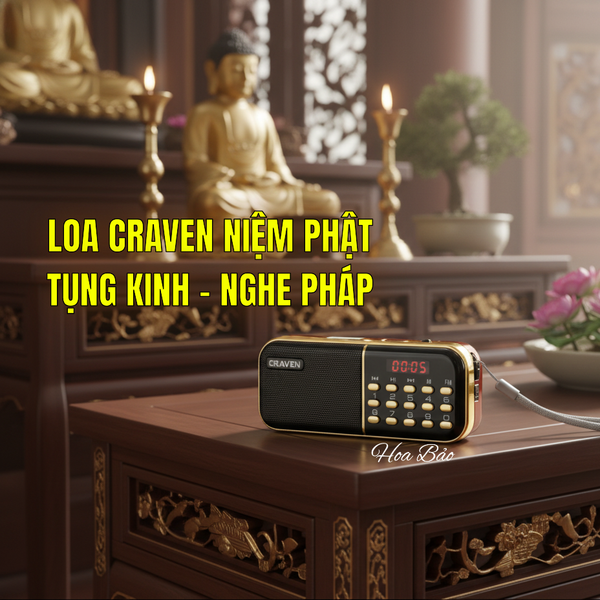  ✅Máy 1pin - Máy Niệm Phật - Nghe Pháp- Tụng Kinh - Loa Caraven Cr25a ✅Siêu Bền✅ 