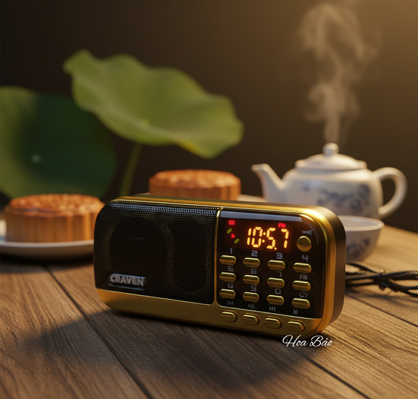  Loa 2PIN Craven 836s Loa Nghe Pháp, Máy Niệm Phật, Tụng Kinh - Chất Lượng - Rất Bền 