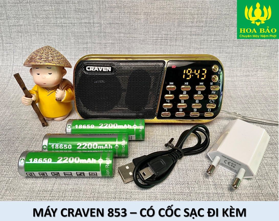  LOA 3PIN CRAVEN NGHE PHÁP NIỆM PHẬT 