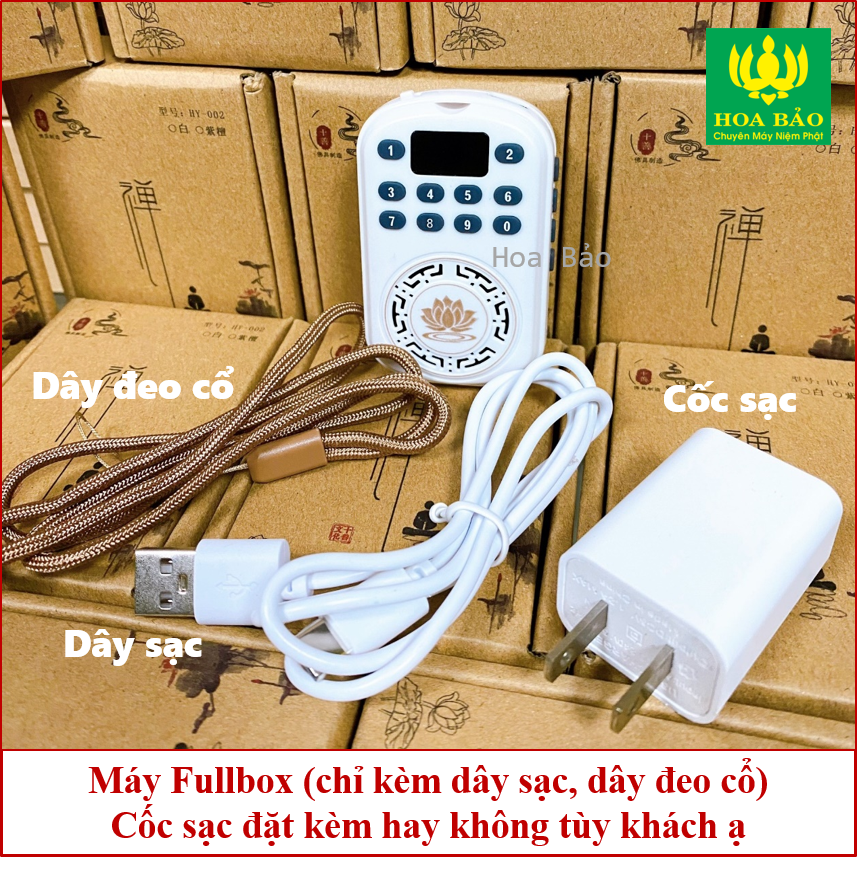  Máy niệm Phật Mini SEN 69 BÀI, Có Phím Số, âm thanh to 