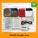  ✔️Máy Niệm Phật Size Vừa - Pin Trâu - 55 bài có sẵn - Loa HY08 