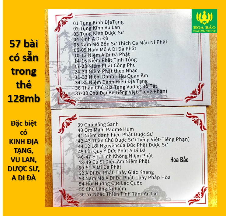  Máy Niệm Phật Mini Sen MỚI – Tặng kèm thẻ nhớ 57 Bài - LOA X8L 