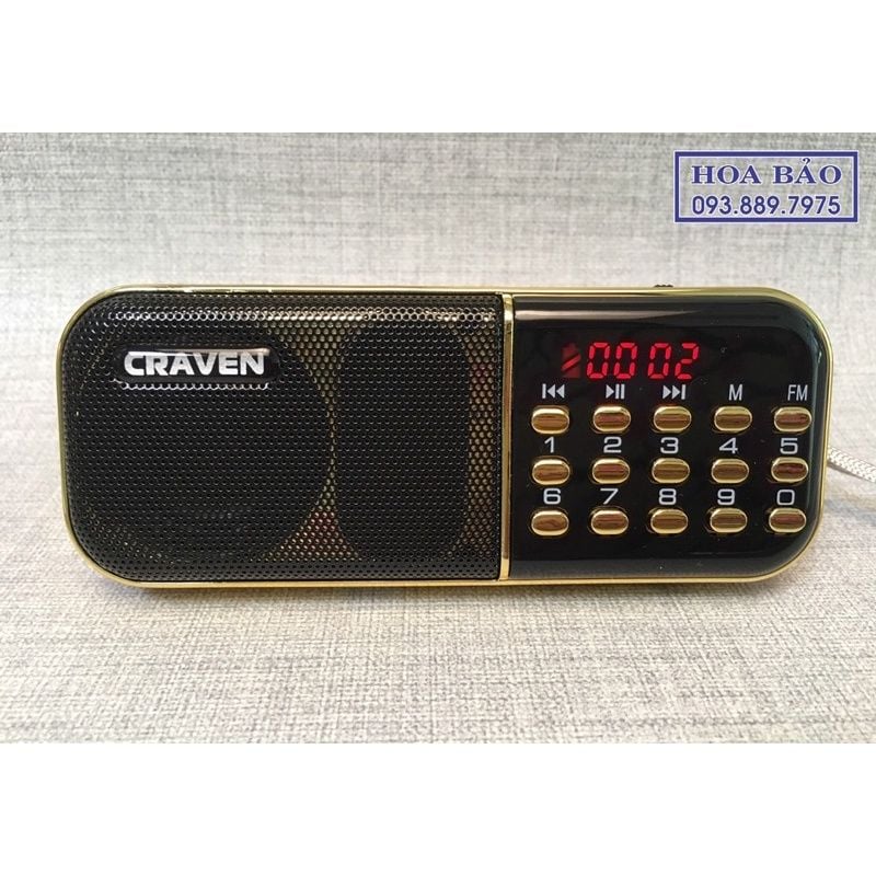  COMBO 3 MÁY NIỆM PHẬT CRAVEN 25A 